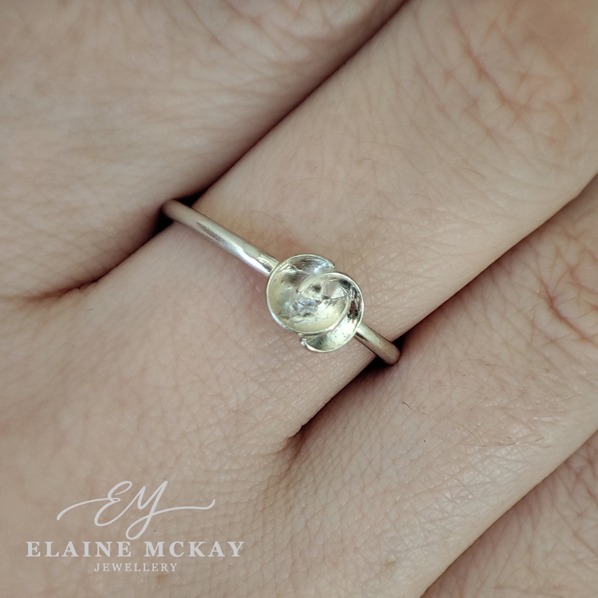 Harmony sterling silver ring