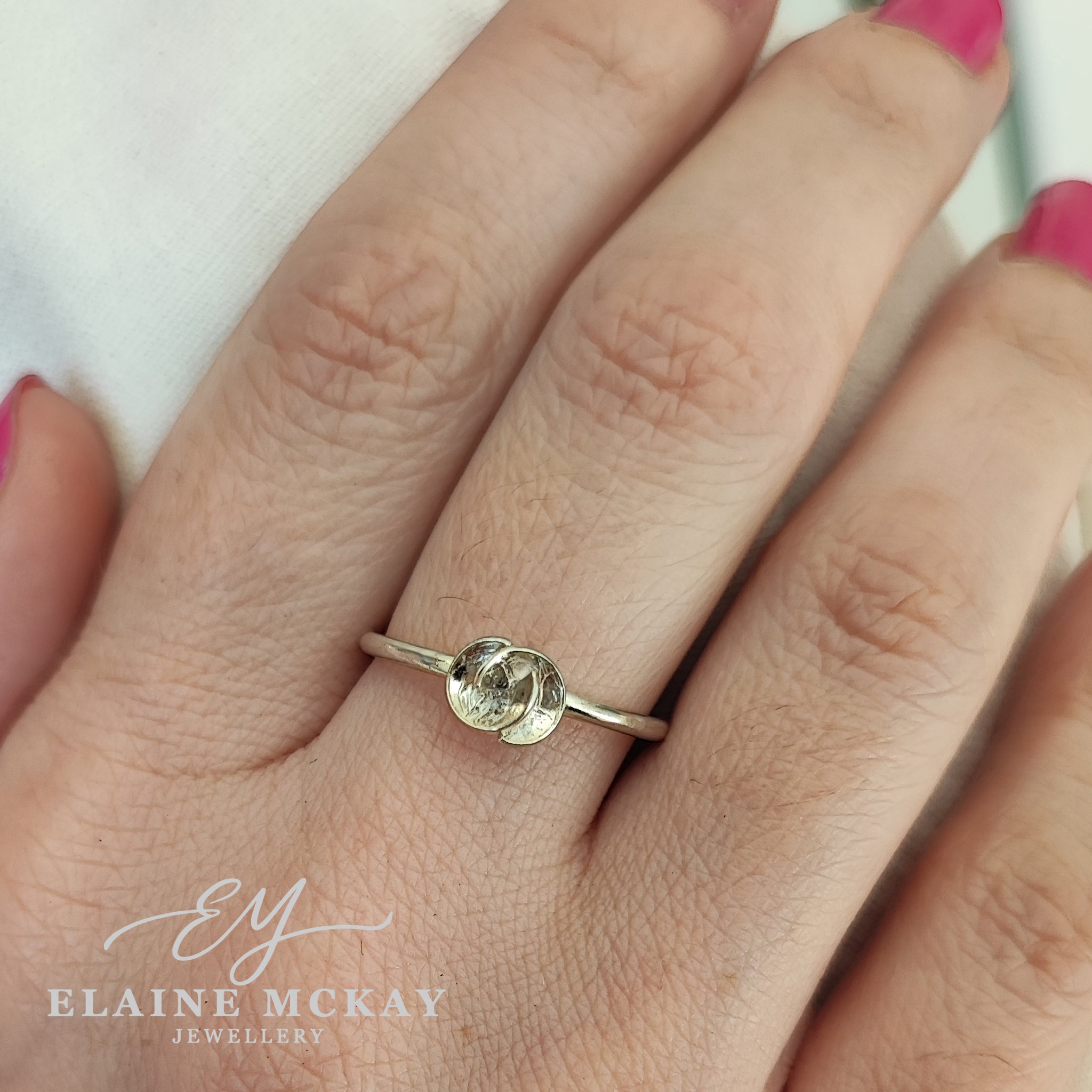 Harmony sterling silver ring