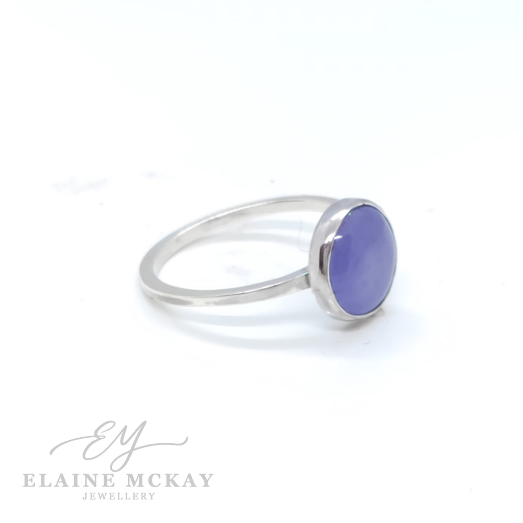 lilac Jade ring