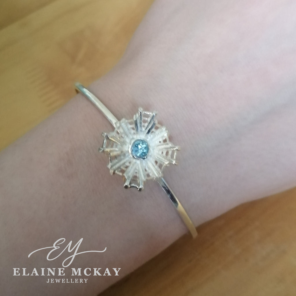 Sepang Topaz Bangle