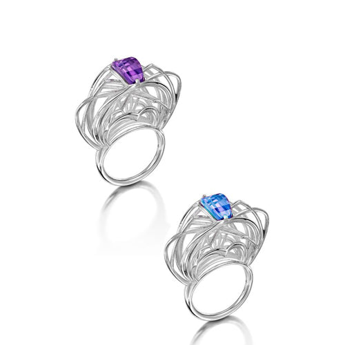Ricard Topaz 3D printed Ring